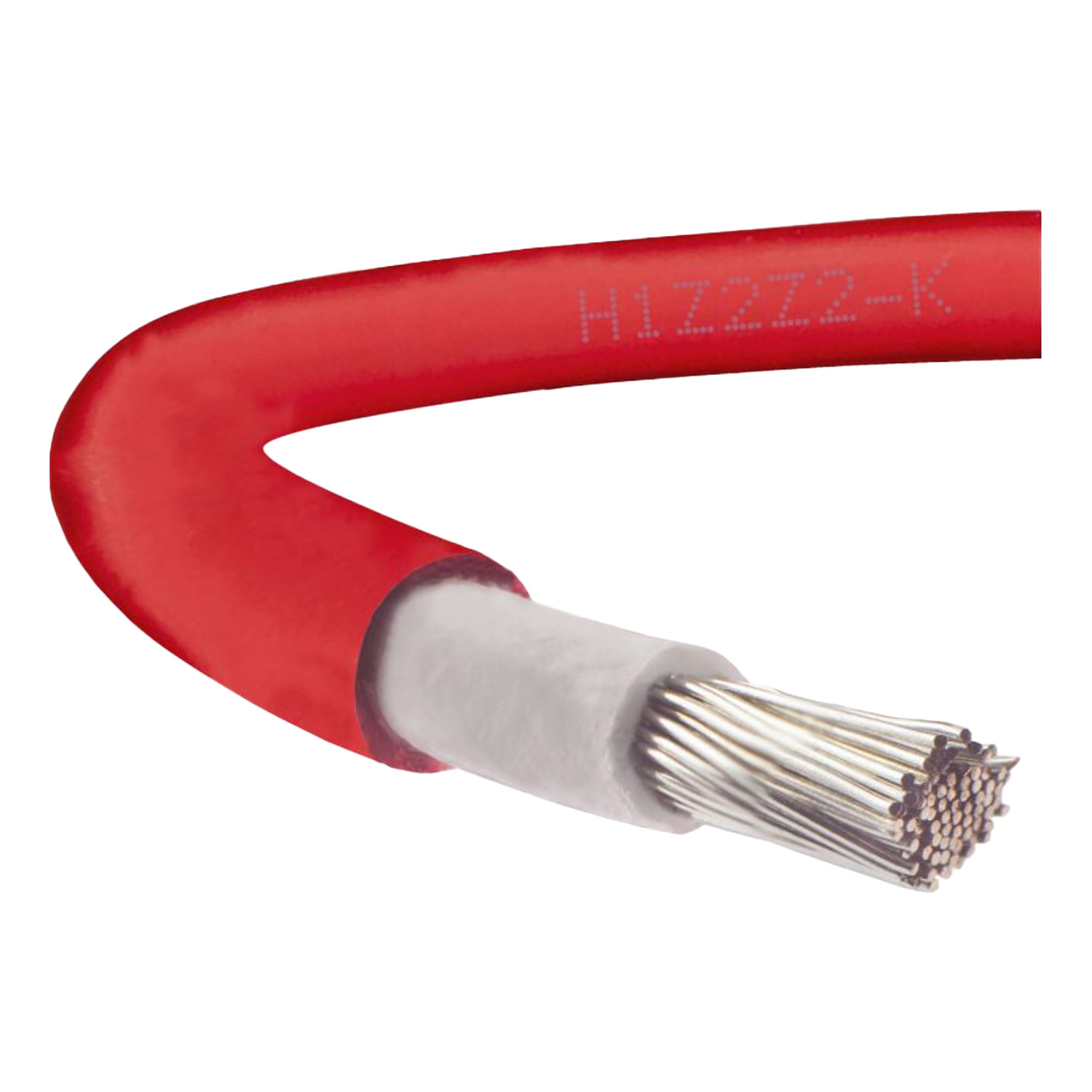 Solarleitung HELUKABEL H1Z2Z2-K - 1 x 6 mm² - rot / Ausverkauf