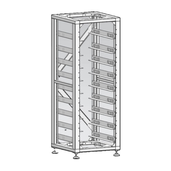 DEYE 3U-RACK - 9 - Standard 19 Zoll