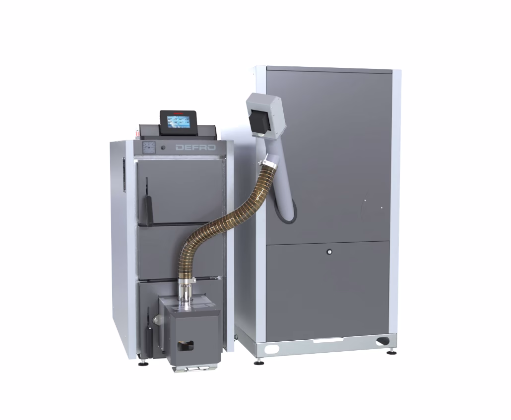 Kessel DEFRO DELTA EkoPELL 30 kW Links/Rechts
