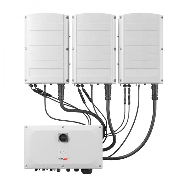 Wechselrichter SOLAR EDGE SE100K - RW00IBNM4 + 3 Hilfseinheiten SESUK- RWR0INNN4